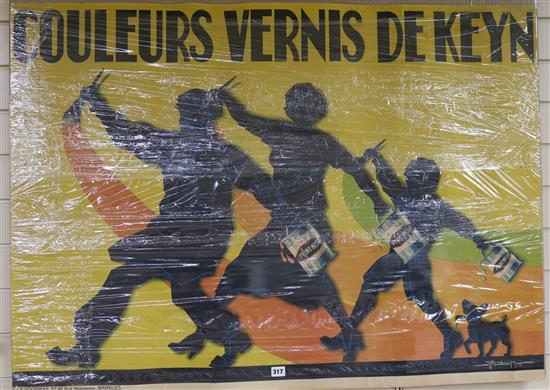 A Couleurs Vernis De keyn, Grosen Bruxelles poster